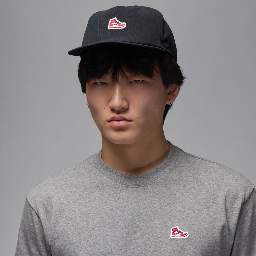 Jordan Pro gestructureerde pet Zwart - Foto 2