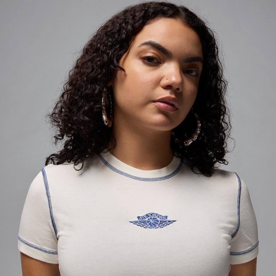 Jordan Rare Air Kort T-shirt met korte mouwen voor dames Wit