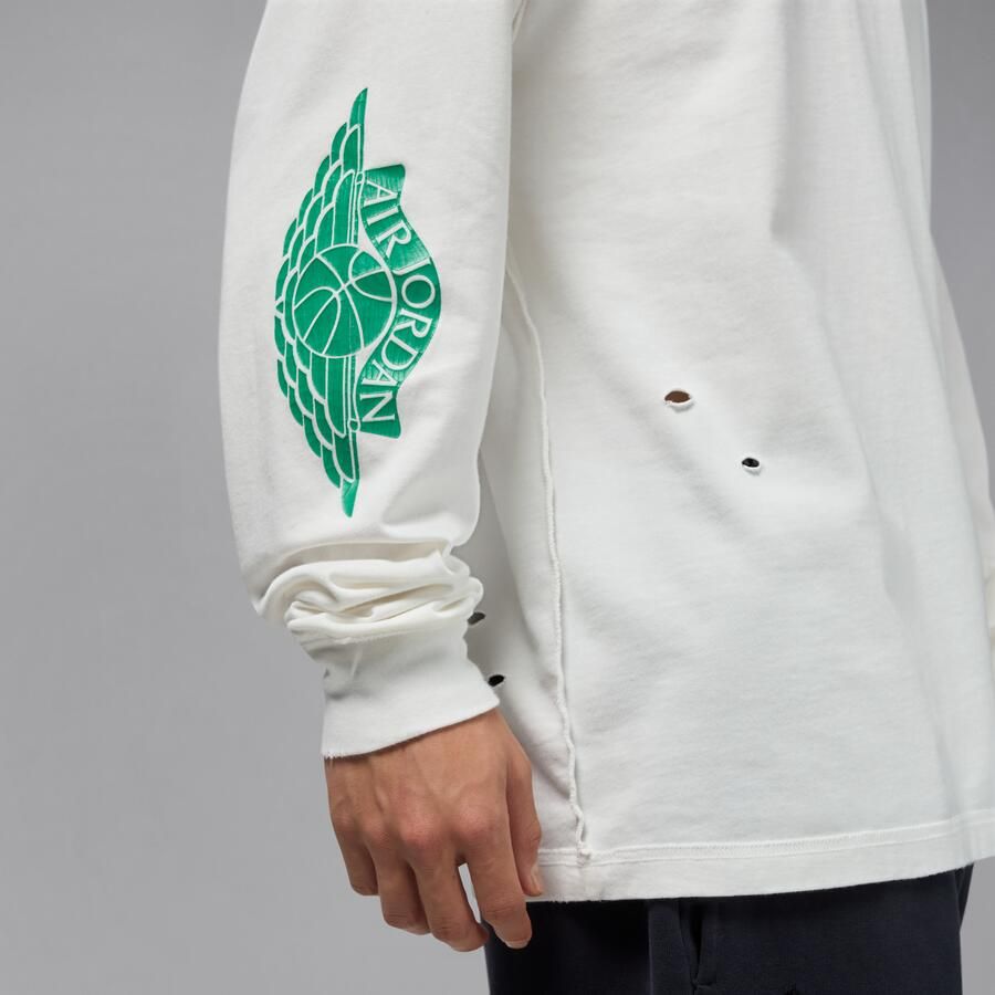 Jordan Rare Air T-shirt met lange mouwen voor heren Wit - Foto 3