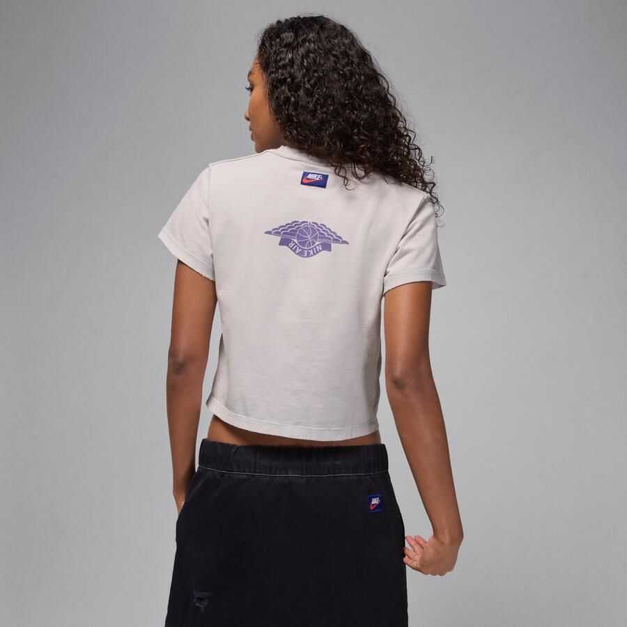 Jordan Rare Air T-shirt voor dames Grijs