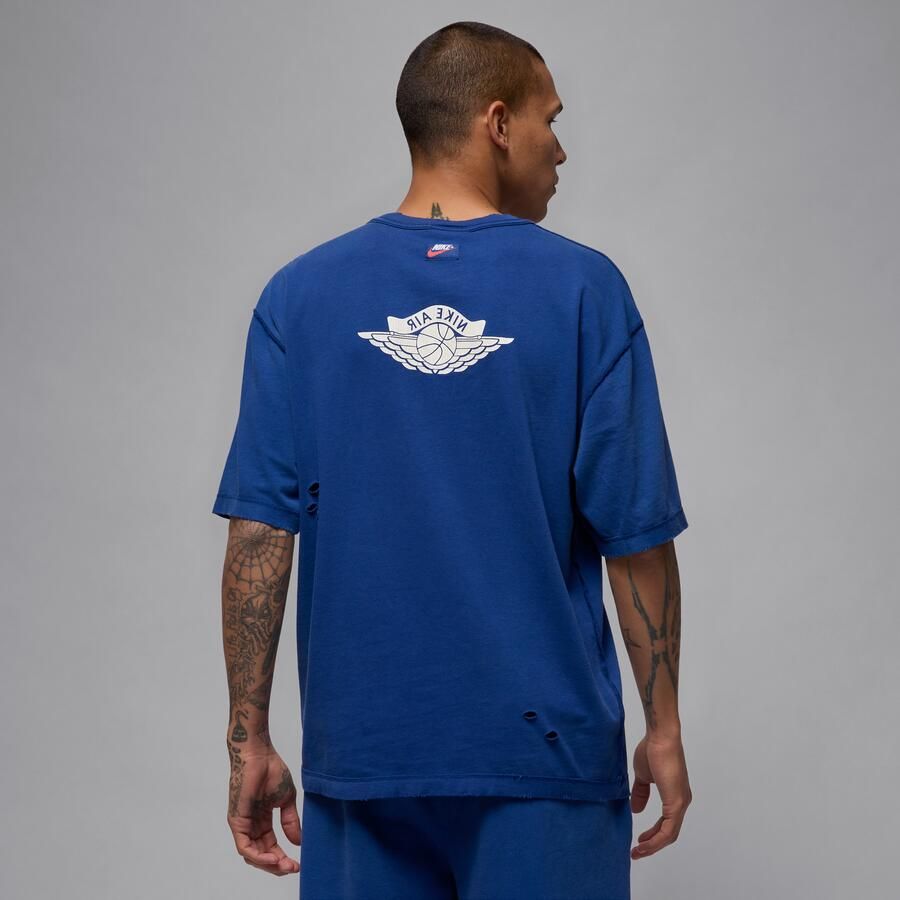 Jordan Rare Air T-shirt voor heren Blauw - Foto 4