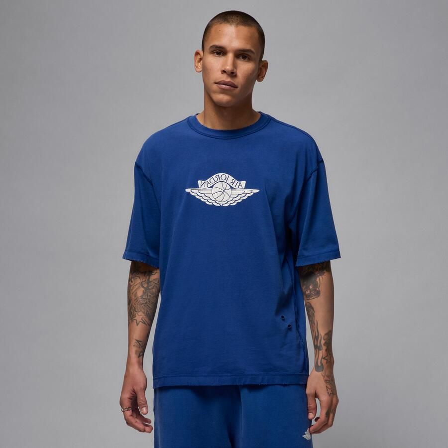 Jordan Rare Air T-shirt voor heren Blauw - Foto 3