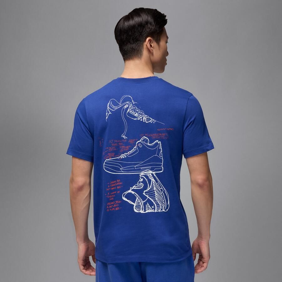 Jordan Rare Air T-shirt voor heren Blauw