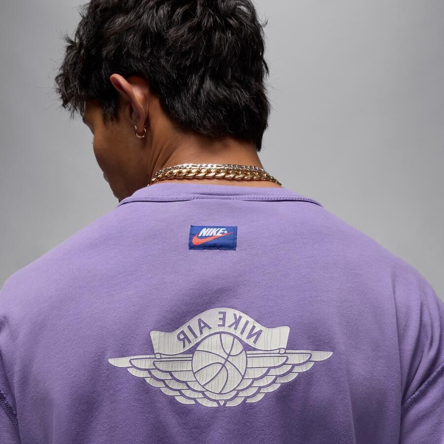 Jordan Rare Air T-shirt voor heren Paars - Foto 3