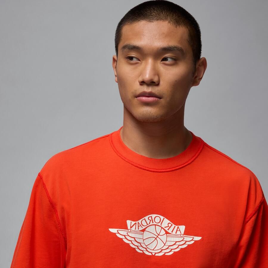 Jordan Rare Air T-shirt voor heren Rood - Foto 2