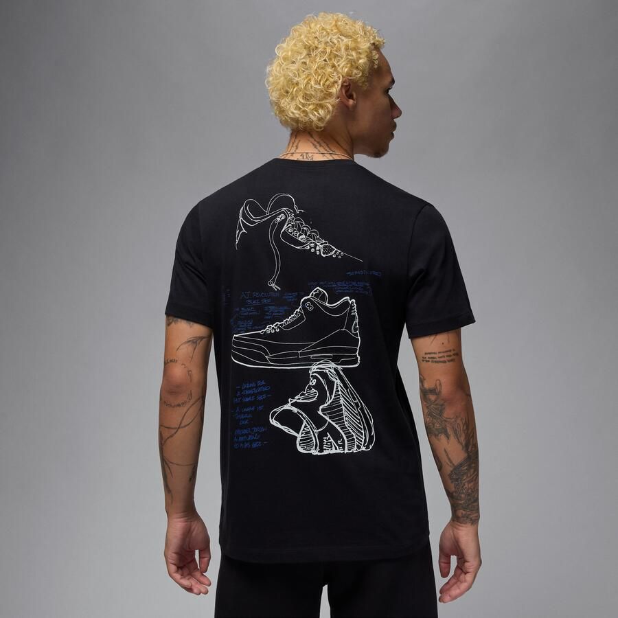 Jordan Rare Air T-shirt voor heren Zwart