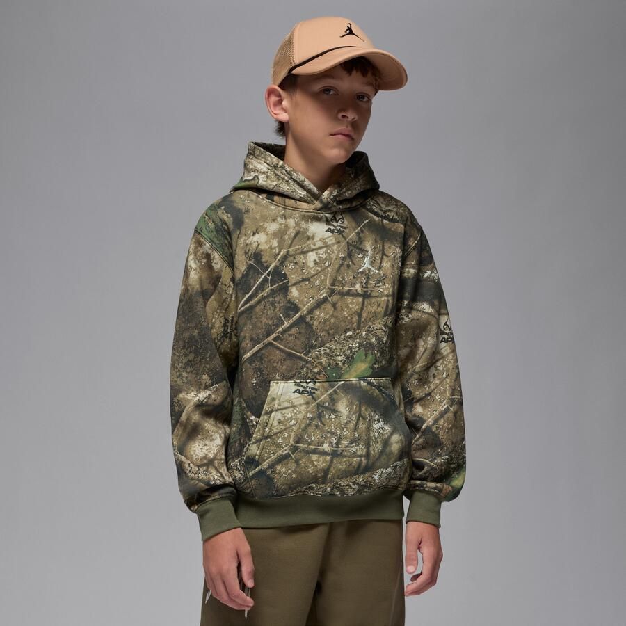 Jordan Realtree hoodie voor kids Groen - Foto 4