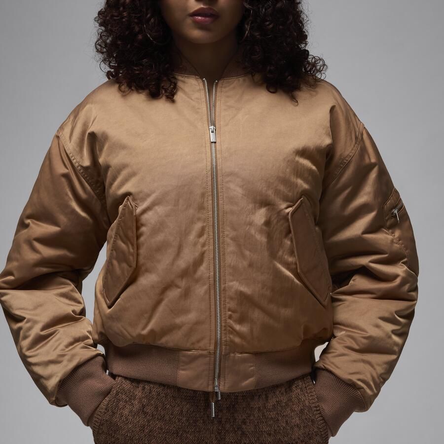 Jordan Renegade damesjack Bruin - Foto 2