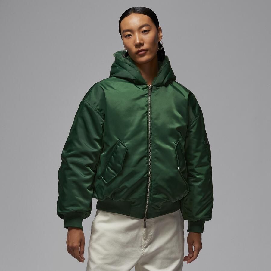 Jordan Renegade Flight Therma-FIT omkeerbaar damesjack Groen - Foto 4