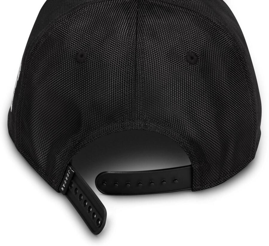 Jordan Retro 11 pet met platte klep voor kids Zwart - Foto 3