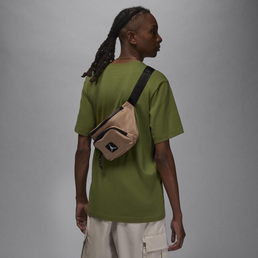 Jordan Rise crossbodytas (3 6 liter) Bruin