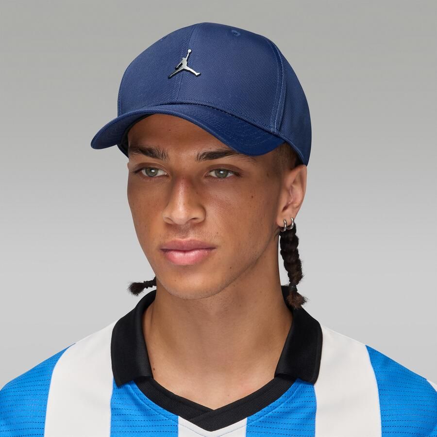 Jordan Rise gestructureerde pet met metalen Jump Blauw - Foto 4