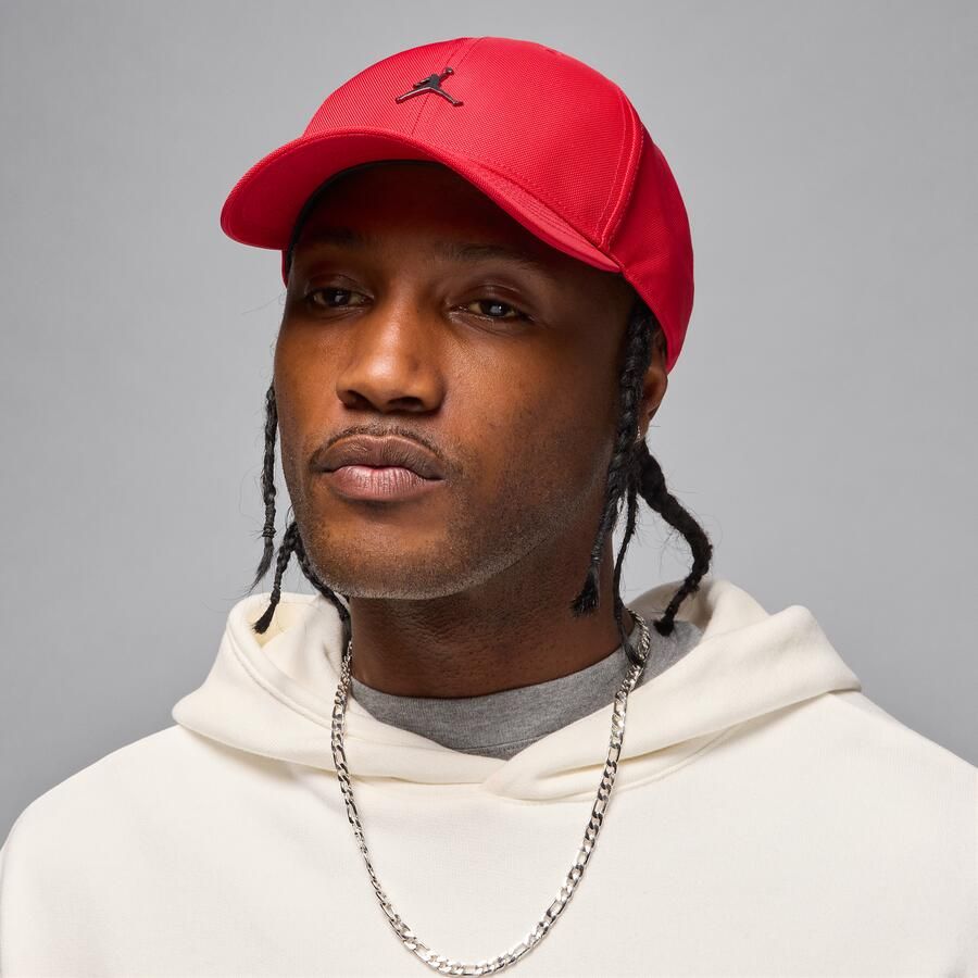 Jordan Rise gestructureerde pet met metalen Jump Rood - Foto 4