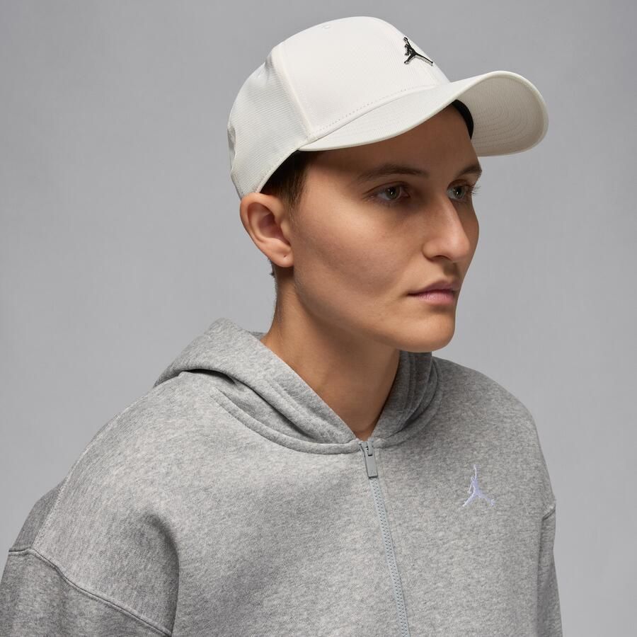 Jordan Rise gestructureerde pet met metalen Jump Wit - Foto 2