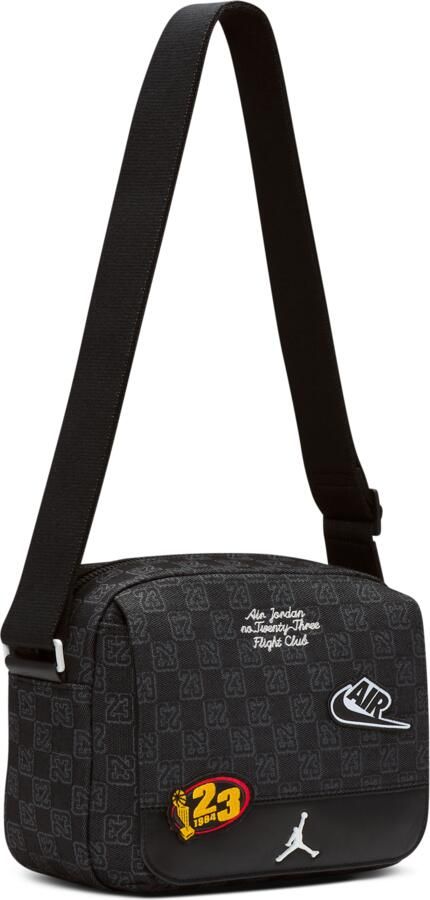 Jordan schoudertas met monogram (3 6 liter) Zwart - Foto 3