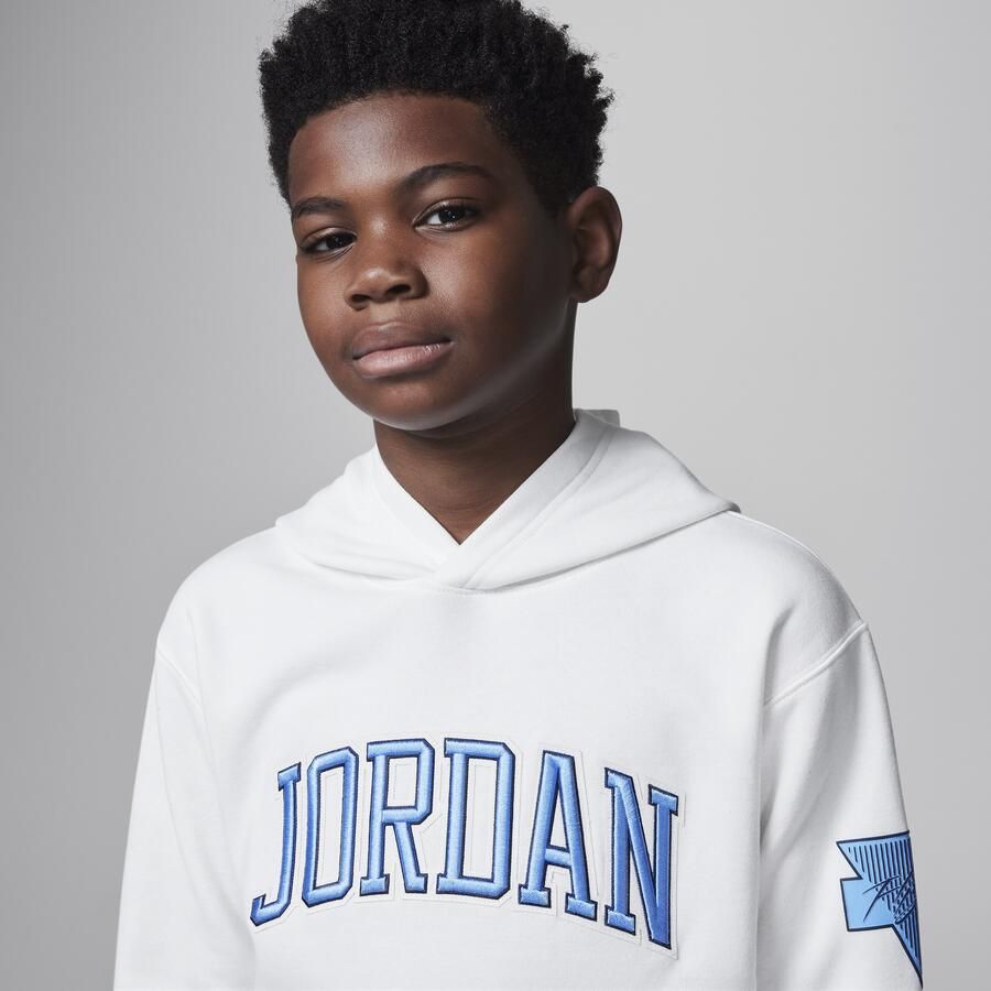 Jordan 'See Me Shine' hoodie voor kids Wit