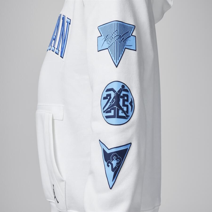 Jordan 'See Me Shine' hoodie voor kids Wit - Foto 2