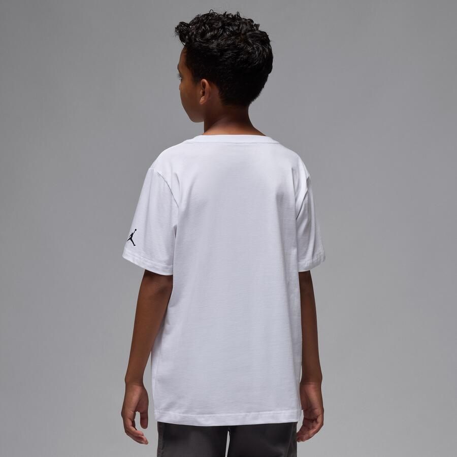 Jordan Skeleton Jumpman T-shirt voor kids Wit