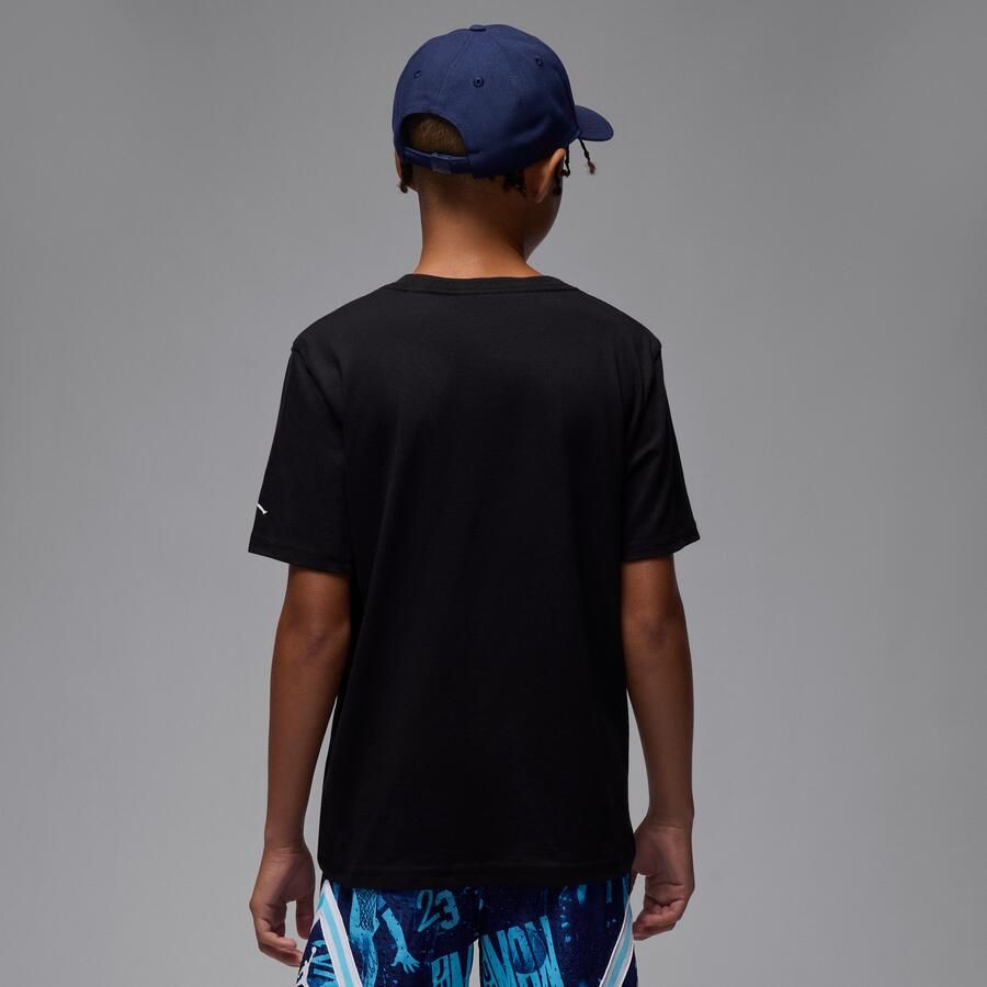 Jordan Skeleton Jumpman T-shirt voor kids Zwart