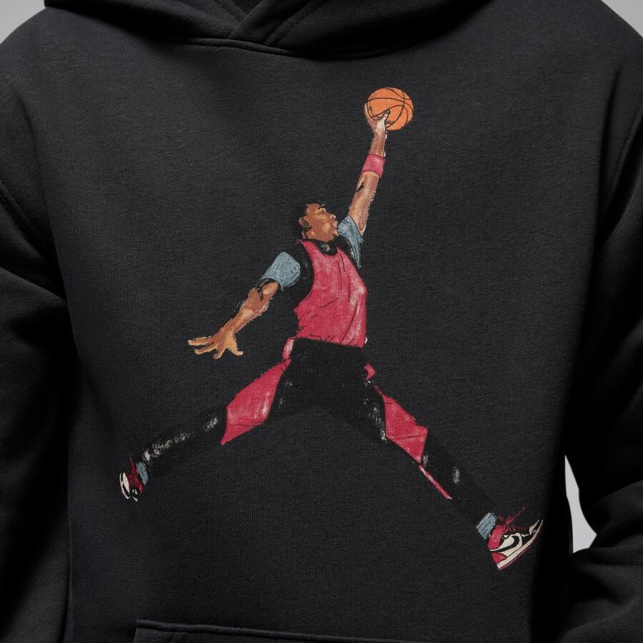 Jordan Sketch hoodie voor kids Zwart - Foto 3