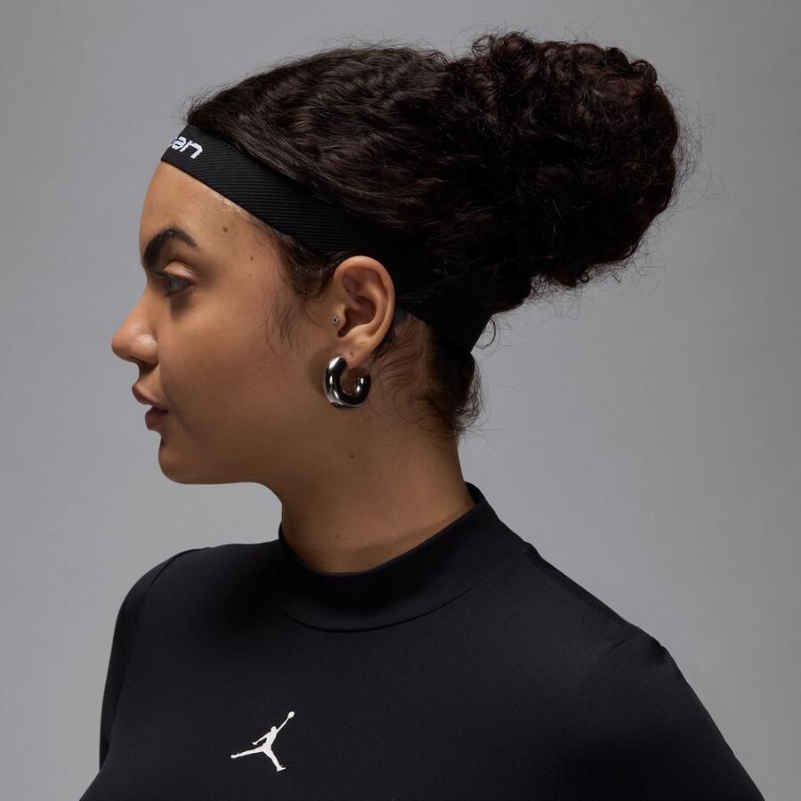 Jordan Sport brede hoofdbanden (3 stuks) Zwart - Foto 2