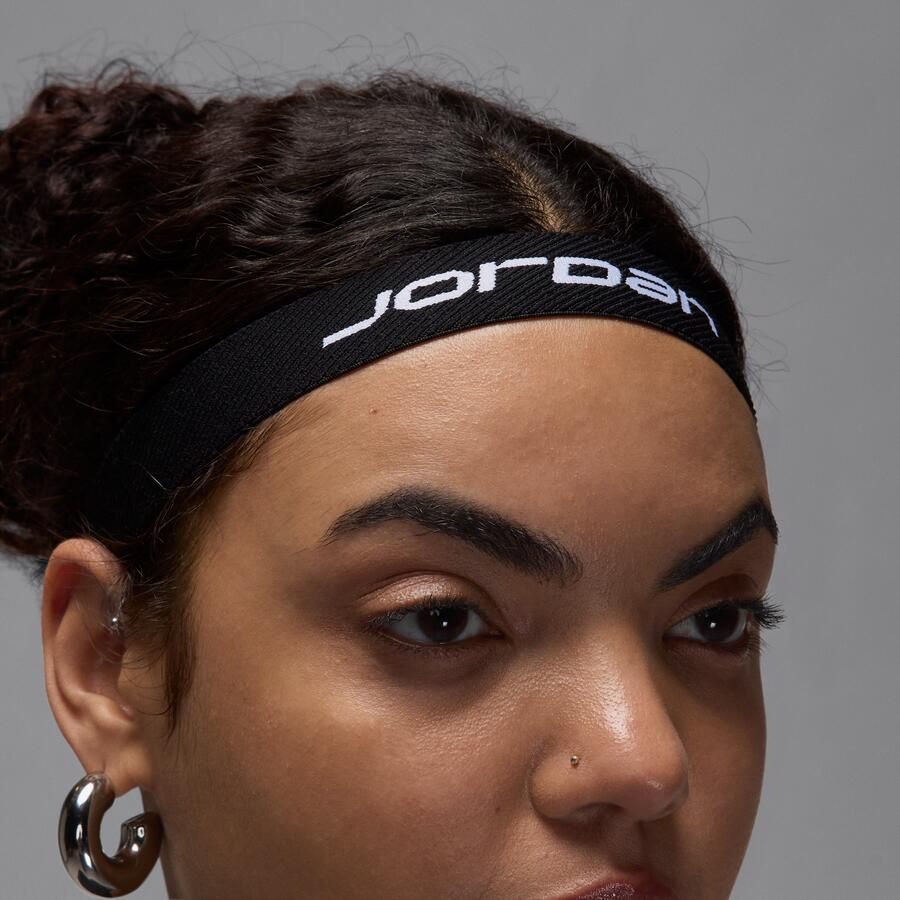 Jordan Sport brede hoofdbanden (3 stuks) Zwart - Foto 3