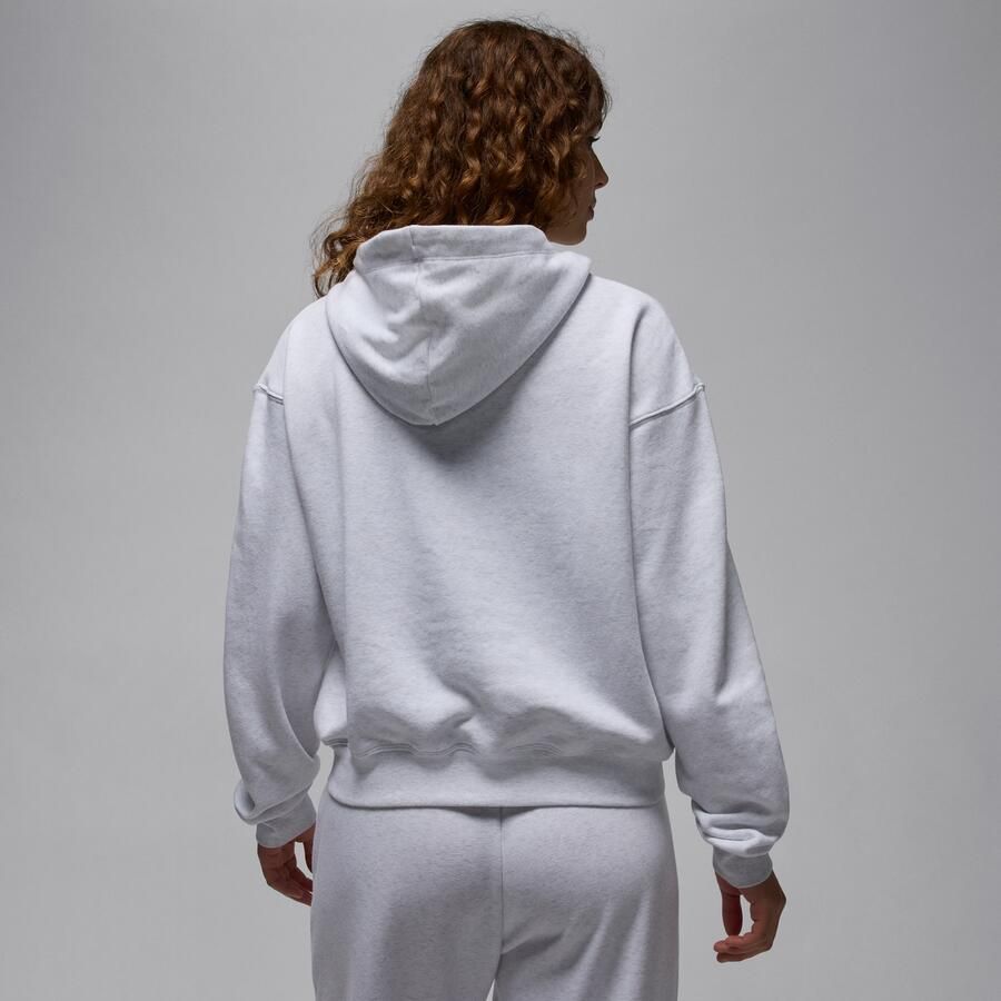 Jordan Sport Crossover Dri-FIT fleecehoodie voor dames Bruin