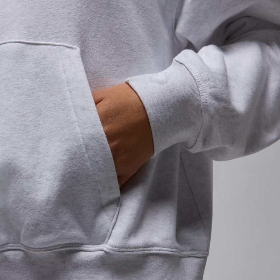 Jordan Sport Crossover Dri-FIT fleecehoodie voor dames Bruin - Foto 3