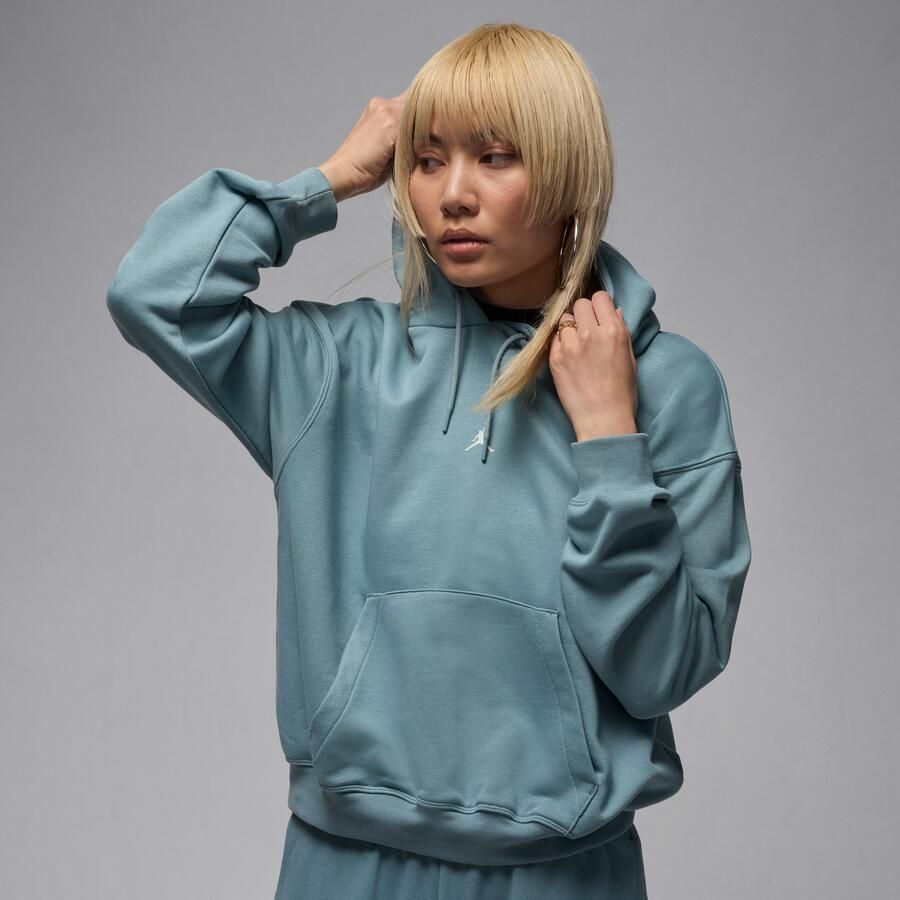 Jordan Sport Crossover Dri-FIT fleecehoodie voor dames Grijs - Foto 4