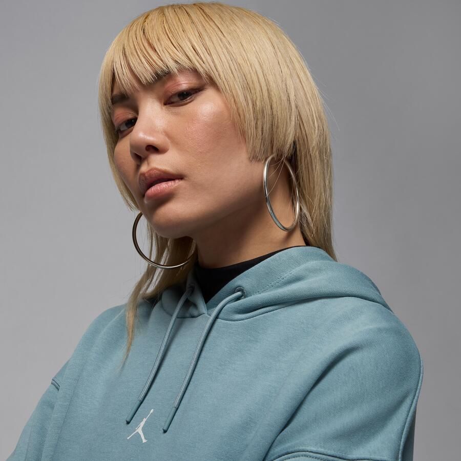 Jordan Sport Crossover Dri-FIT fleecehoodie voor dames Grijs - Foto 2