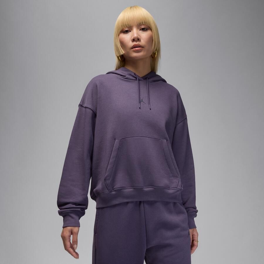Jordan Sport Crossover Dri-FIT fleecehoodie voor dames Paars - Foto 4
