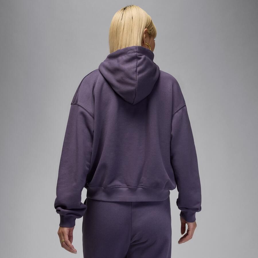 Jordan Sport Crossover Dri-FIT fleecehoodie voor dames Paars