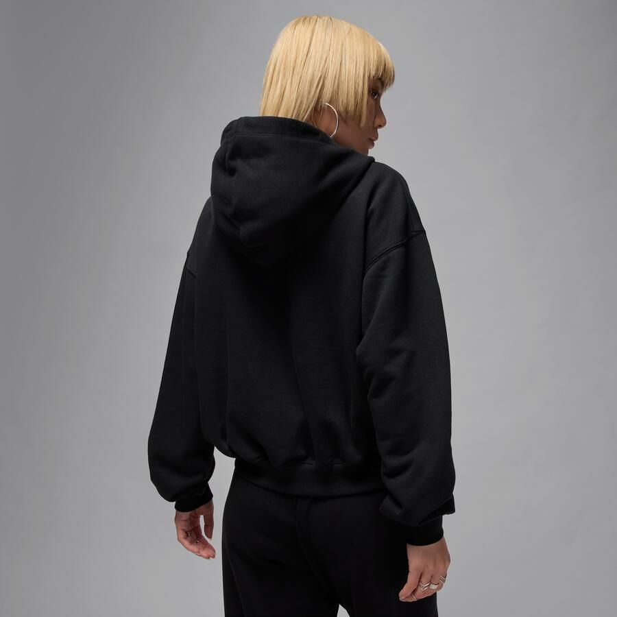Jordan Sport Crossover Dri-FIT fleecehoodie voor dames Zwart