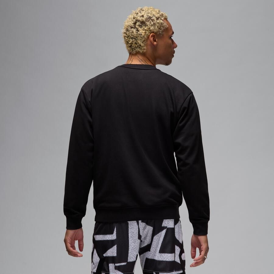 Jordan Sport Crossover Dri-FIT sweatshirt met ronde hals voor heren Zwart