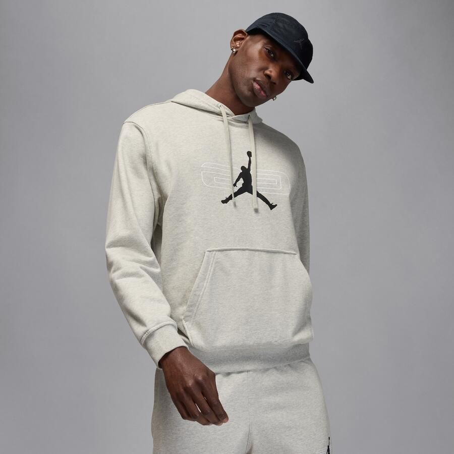 Jordan Sport Crossover fleecehoodie voor heren Grijs - Foto 4