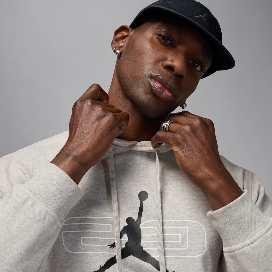 Jordan Sport Crossover fleecehoodie voor heren Grijs - Foto 2