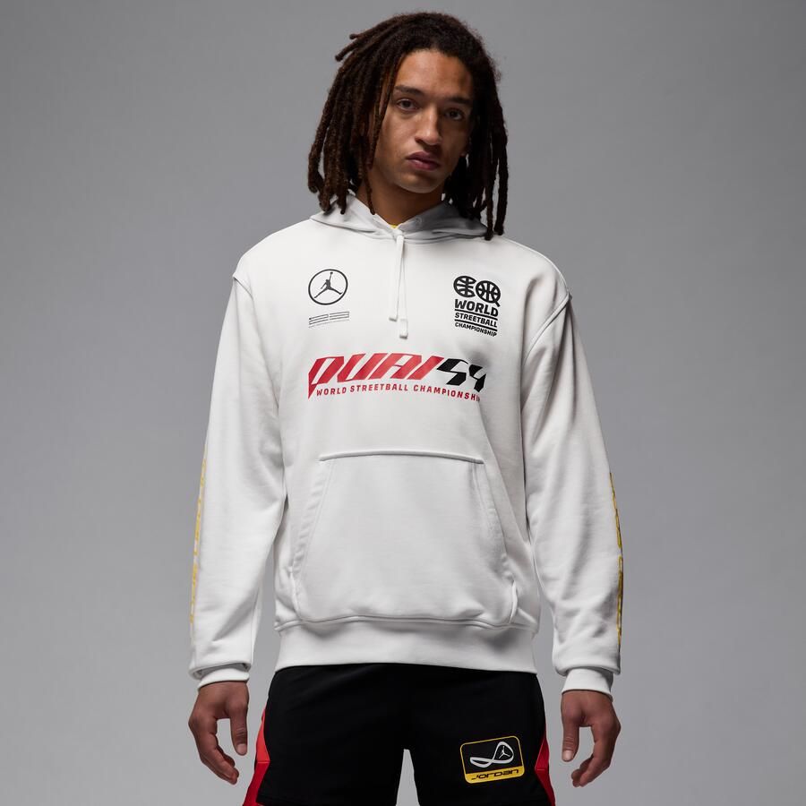 Jordan Sport Crossover Quai 54 Dri-FIT hoodie voor heren Wit - Foto 4