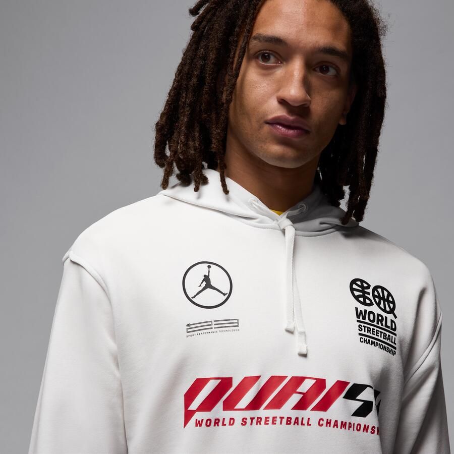 Jordan Sport Crossover Quai 54 Dri-FIT hoodie voor heren Wit - Foto 2