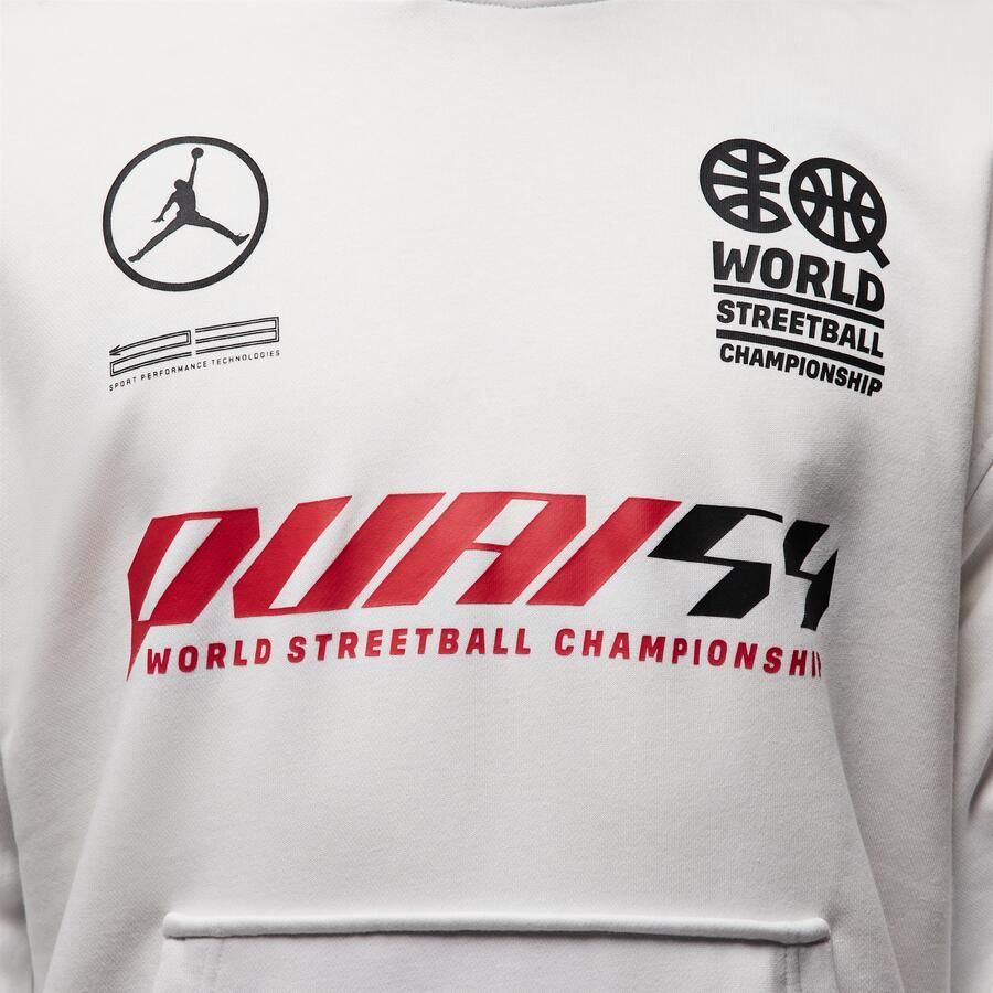 Jordan Sport Crossover Quai 54 Dri-FIT hoodie voor heren Wit - Foto 3