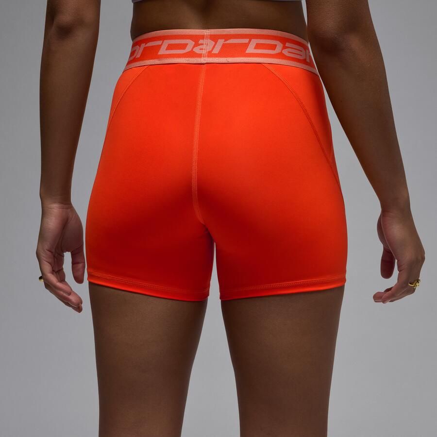 Jordan Sport damesshorts (13 cm) Oranje - Foto 2