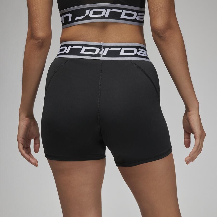 Jordan Sport damesshorts (13 cm) Zwart