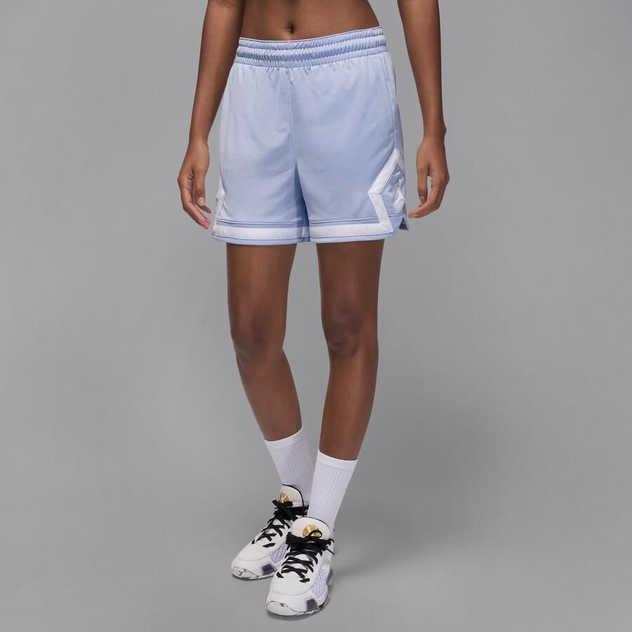 Jordan Sport Diamond damesshorts (10 cm) Grijs - Foto 4