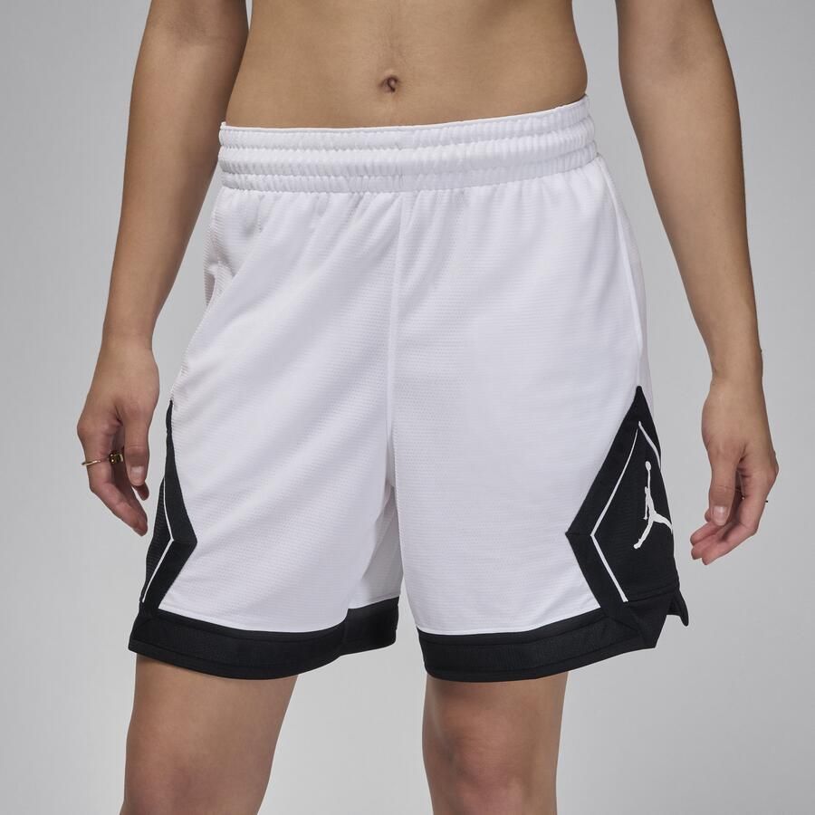 Jordan Sport Diamond damesshorts (10 cm) Wit - Foto 4