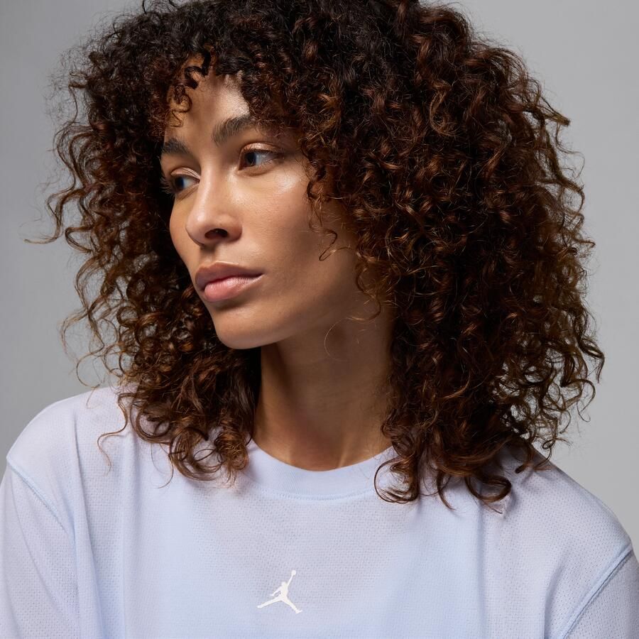 Jordan Sport Diamond damestop met korte mouwen Grijs - Foto 2