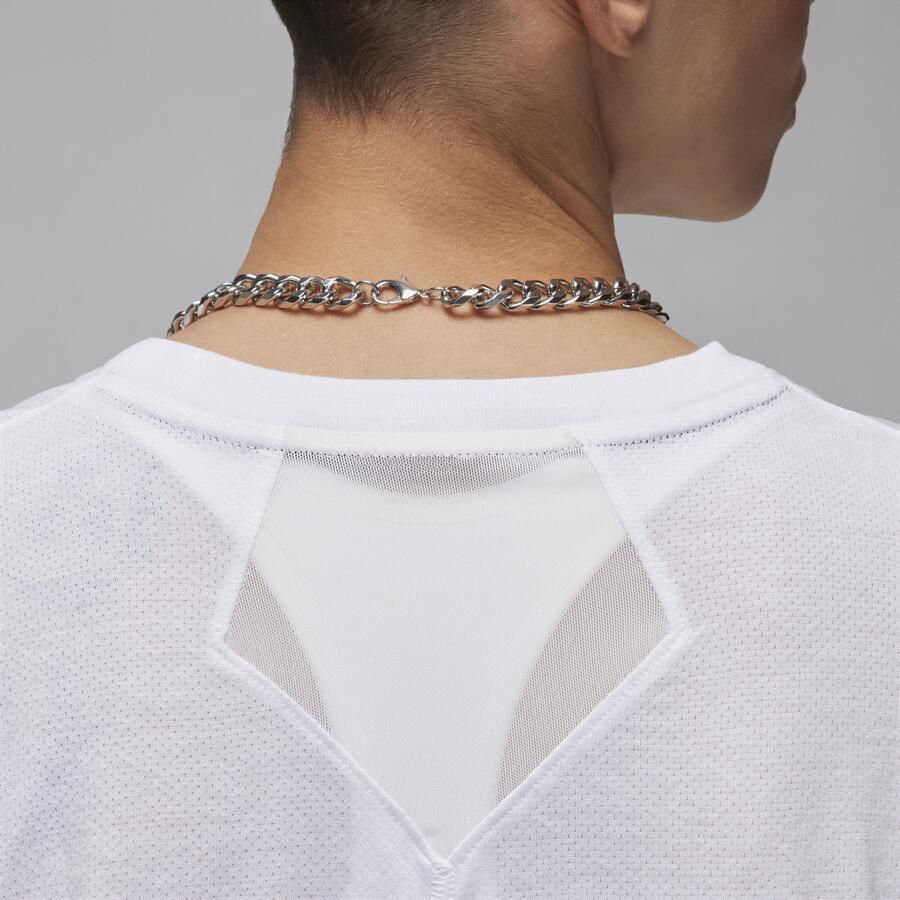 Jordan Sport Diamond damestop met korte mouwen Wit - Foto 2