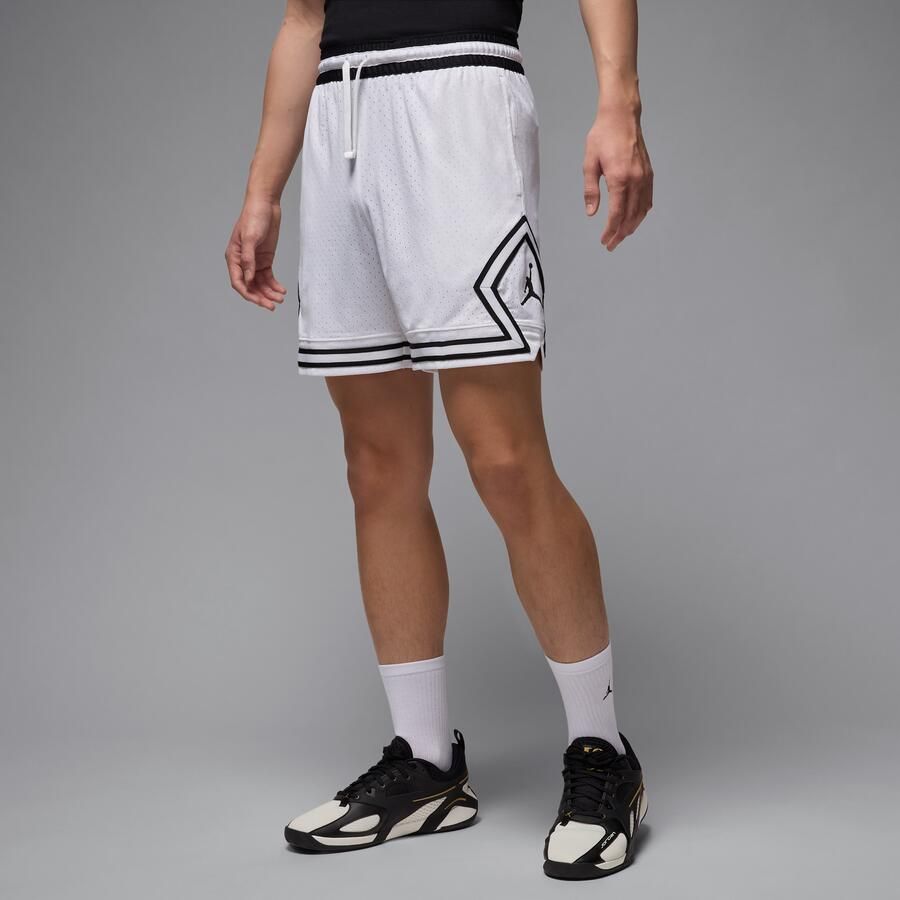 Jordan Sport Diamond herenshorts van mesh met Dri-FIT Wit - Foto 3