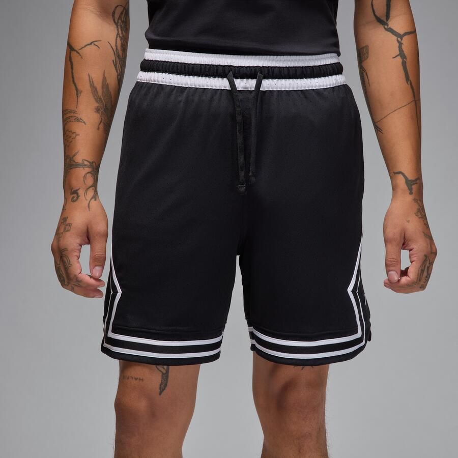 Jordan Sport Diamond herenshorts van mesh met Dri-FIT Zwart - Foto 4