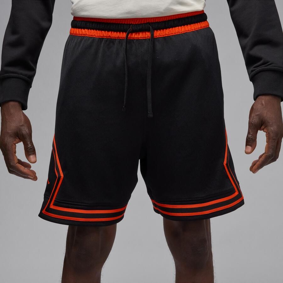 Jordan Sport Diamond herenshorts van mesh met Dri-FIT Zwart