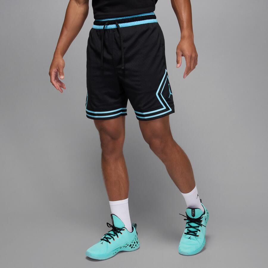 Jordan Sport Diamond herenshorts van mesh met Dri-FIT Zwart - Foto 4