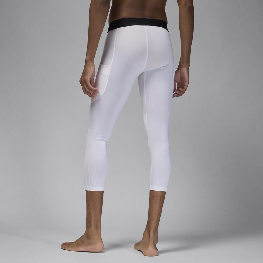 Jordan Sport Dri-FIT 3 4-tights voor heren Wit - Foto 4